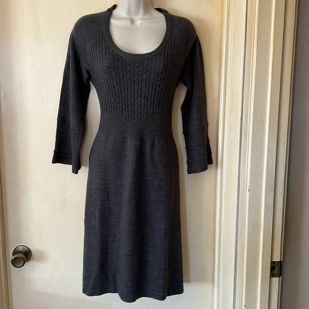 London Times grey sweater dress size L